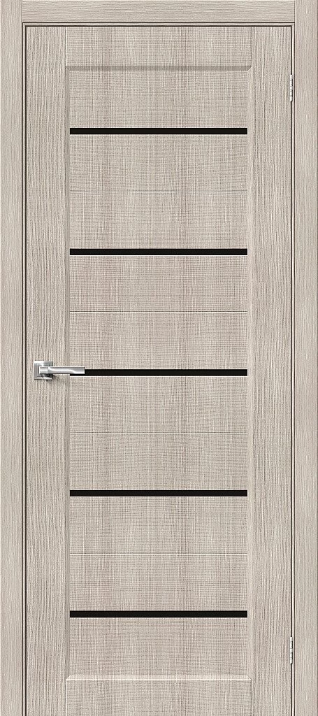 Фото Межкомнатная дверь Мода-22 Black Line Cappuccino Melinga BR4880