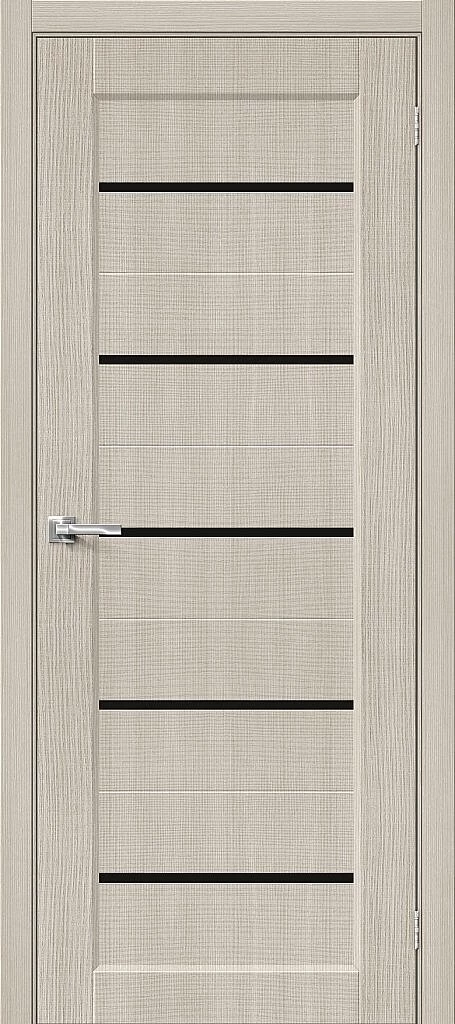 Фото Межкомнатная дверь Мода-22 Black Line Cream Melinga BR6066